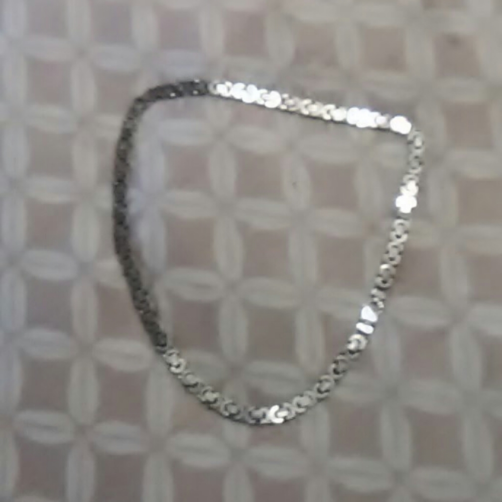 Italian silver necklace